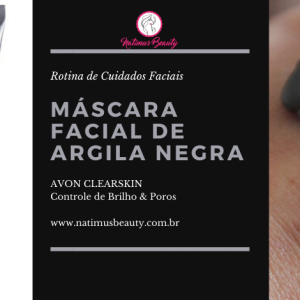 Máscara Negra Facial Avon Clearskin
