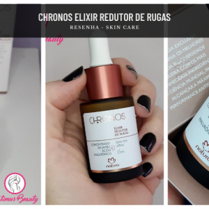 Resenha: Elixir Redutor de Rugas Concentrado de Natura Chronos