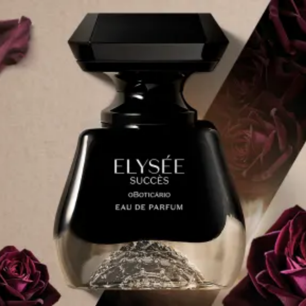 Elysée Succès tem uma fragrância marcante e intensa que revela facetas de um mulher com personalidade única e sofisticada.