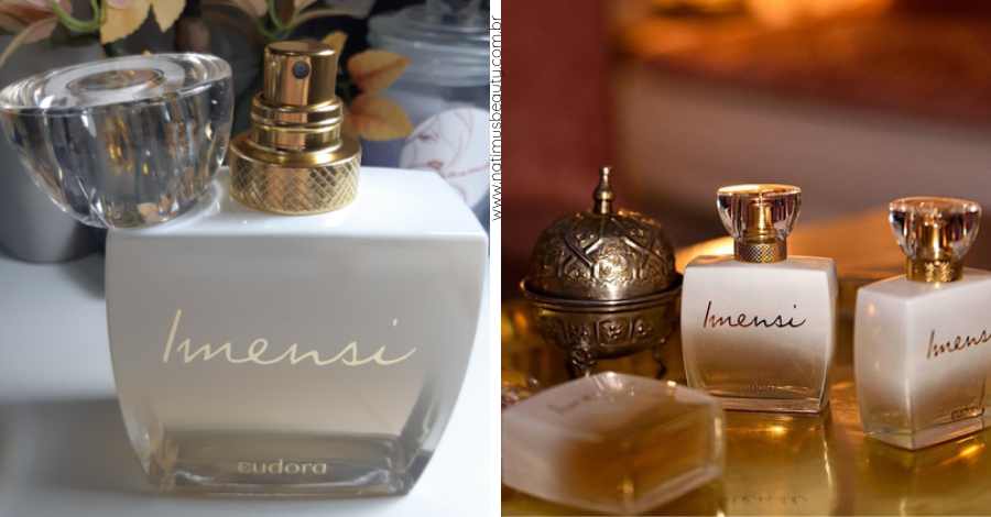 Resenha do perfume feminino Imensi de Eudora. Natimus Beauty Blog.