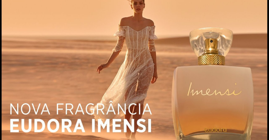 Imensi foi lançado em 2019 com a atriz e modelo Camila Queiroz como protagonista da marca, com pano de fundo as paisagens de Marrakesh, no Marrocos, cenário oriental que serviu de inspiração para o caminho olfativo do perfume, que é floral ambarado mais o Segredo Exclusivo de Eudora. Natimus Beauty Blog