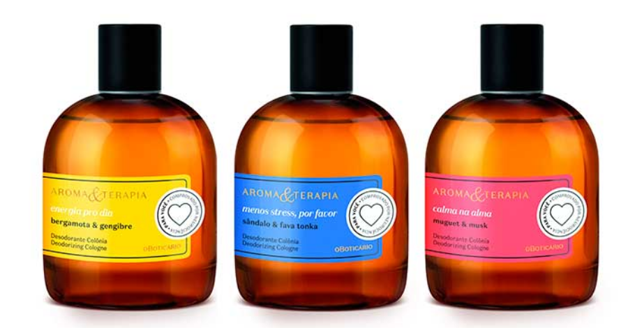 Fragrância para o corpo: Aroma & Terapia Energia Pro Dia Desodorante Colônia, basta borrifar e sentir a pele perfumada. 