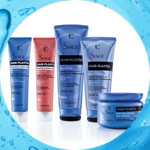 Siàge Hair-Plastia nova linha de tratamento capilar de Eudora