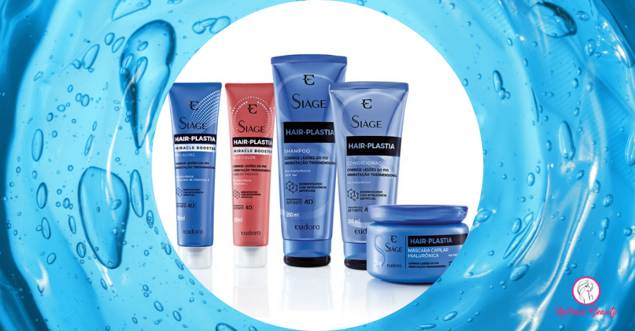Siàge Hair-Plastia nova linha de tratamento capilar de Eudora