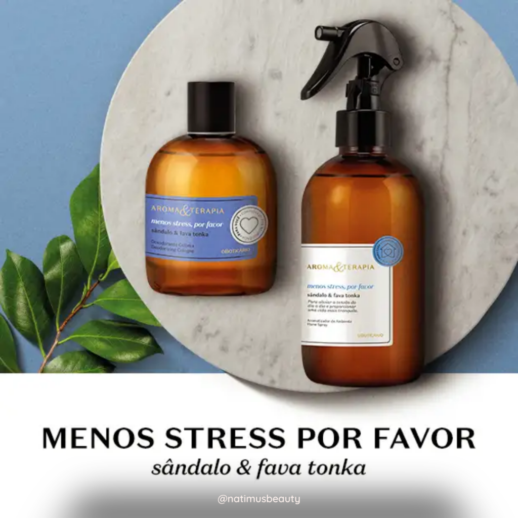 O Aromatizador de Ambiente Aroma & Terapia Menos Stress, Por Favor possui uma fragrância da família olfativa Oriental Floral.