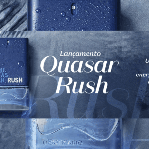 Quasar Rush perfume masculino O Boticário