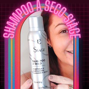 Shampoo a Seco Siàge salvando cabelos sujos e oleosos