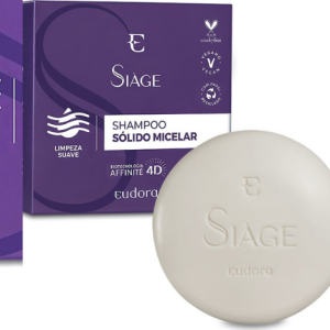 Novo Shampoo Sólido Micelar Siàge de Eudora