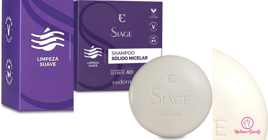 Novo Shampoo Sólido Micelar Siàge de Eudora