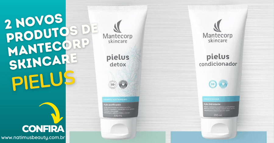 Linha Pielus: Mantecorp Skincare inova e amplia portfólio capilar com ingredientes naturais
Pielus Detox e Pielus Condicionador são veganos e possuem formulações suaves.
