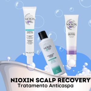 NIOXIN amplia portfolio com a nova linha SCALP RECOVERY para tratamento Anticaspa