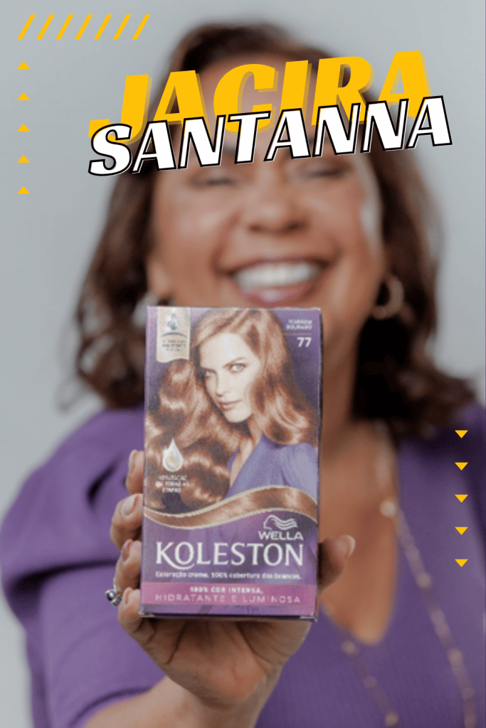 A “mainha vigorosa” Jacira Santanna resolveu clarear os fios e conquistou os fãs com sua transformação com a coloração Wella Koleston. Natimus Beauty Blog.