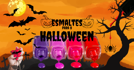 Confira 5 esmaltes para você arrasar no HALLOWEEN