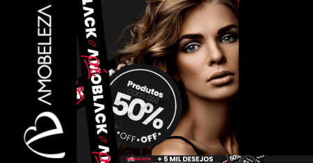 Cosméticos Desejos da Pré-Black da AMO BELEZA