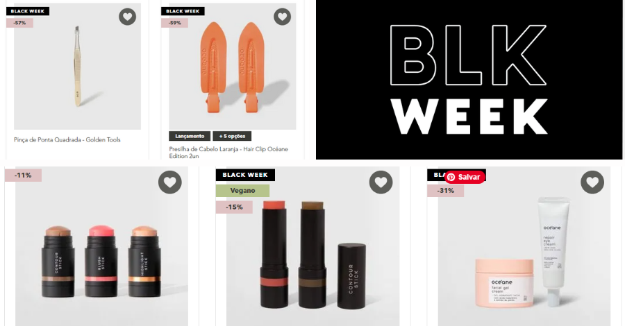 Kits promocionais para aproveitar na black da Océane. Océane uma marca para mulheres modernas, urbanas, com perfil jovem, de atitude. Mulheres que valorizam o que é belo, curtem moda, produtos inovadores.