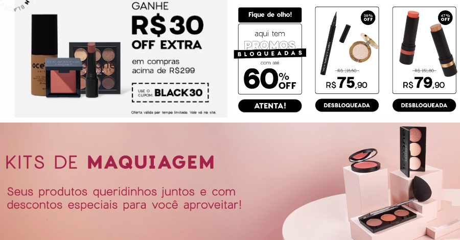Preços Especiais e Exclusivos em produtos Océane.