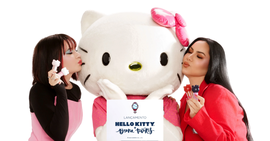 Bruna Tavares e Hello Kitty: A Collab Fofa e Inédita que Você Precisa Conhecer!