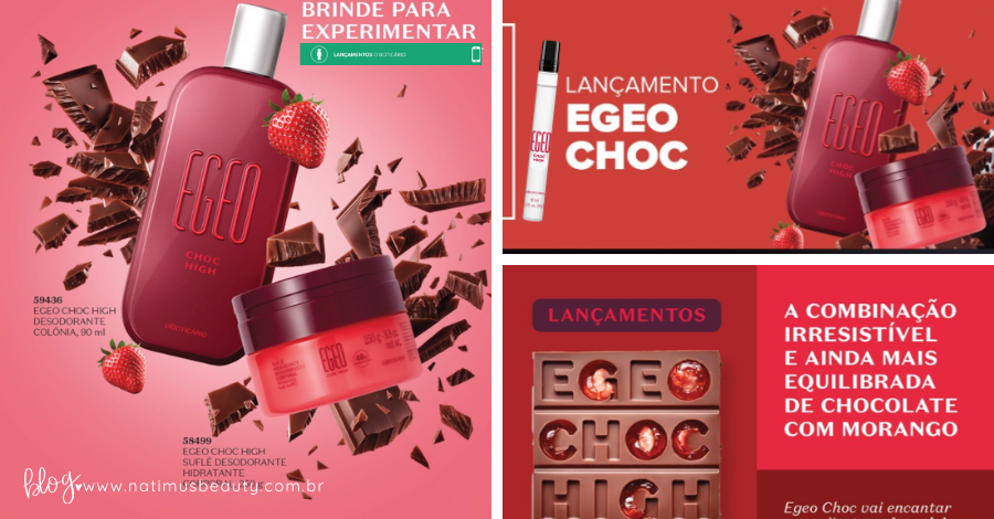 O Boticário já está trazendo uma novidade incrível para os fãs da marca. O próximo brinde exclusivo será o Egeo Choc High de 10ml, uma versão especial do mais novo perfume da linha Egeo.