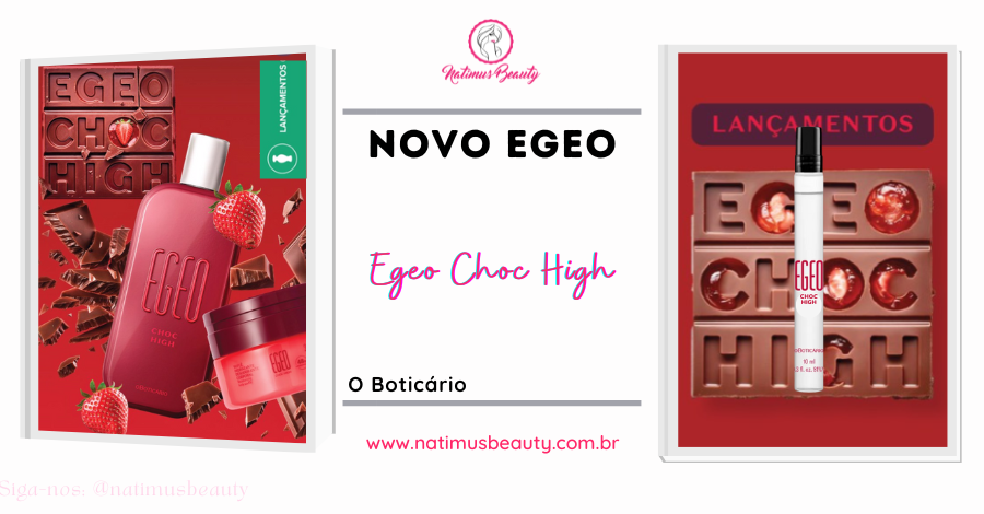 O Boticário Lança Perfume Egeo Choc High e Oferece Como Brinde em Janeiro de 2025. Em breve você vai poder resgatar a fragrância em uma das lojas do Boticário espalhadas pelo Brasil