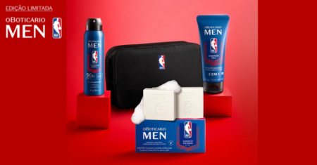 MEN NBA é a nova linha MEN do Boticário com NBA