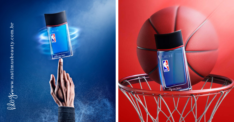 Sinta a explosão de frescor da tecnologia Power Fresh! Colônia Men NBA do Boticário.