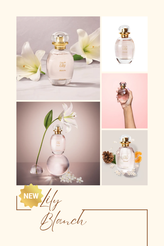 L’eau de Lily Blanche é a nova fragrância da perfumaria feminina fresca, sofisticada, única e marcante, com alta fixação, para viver a beleza mágica de cada dia.
