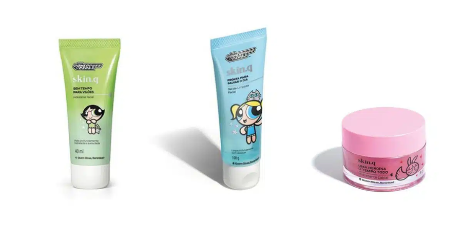 SKINCARE HEROICA com os novos produtos de QDB & Meninas Superpoderosas