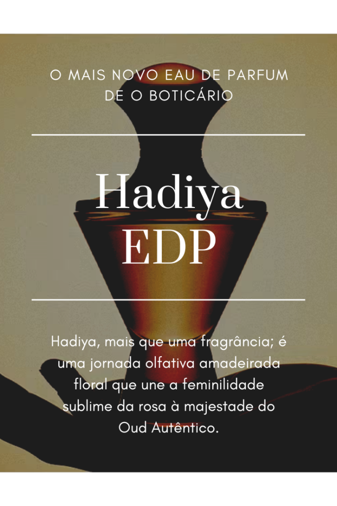 Hadiya, mais que uma fragrância; é uma jornada olfativa amadeirada floral que une a feminilidade sublime da rosa à majestade do Oud Autêntico.